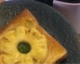 Foto langkah ke 3 dari resep Roti Bakar Topping Yogurt Nenas dg Air Fryer.