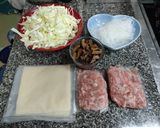 A picture of step 1 of Fried Spring Rolls.