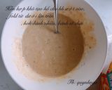 Hình bước làm 2 của món Overnight banana oatmeal muffin