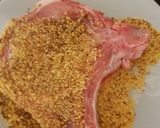 A picture of step 3 of My Spicy Juicy Pork Chops in Breadcrumbs. 😘.