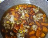 A picture of step 2 of Sour and Sweet vegetables.