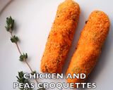 A picture of step 6 of Chicken and Peas Croquettes.