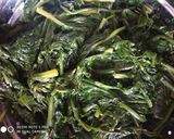 A picture of step 1 of Palak Paneer.