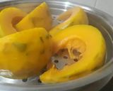 Gambar langkah 1 resipi Kuih koci labu leleh moden.