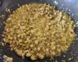 A picture of step 4 of Moong Kadhi With Urad Dal pakore and Mix Veggies.