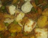A picture of step 7 of Sahi veg biryani.