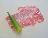 香桔秋葵肉捲的食譜步驟2照片
