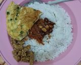 Foto langkah ke 2 dari resep Nasi Lemak Magicom.