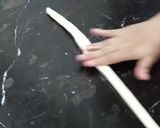 A picture of step 3 of Rope Style Paratha Folding.