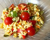 Foto del paso 5 de la receta: Arroz colorido. Vegetales + curry