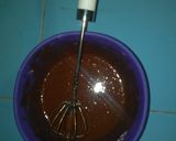 Foto langkah ke 3 dari resep Kue Cokelat Kukus.
