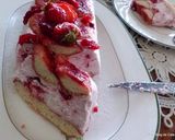 Une image de l'étape 7 de Cake-charlotte aux fraises.