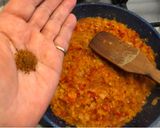 Foto del paso 4 de la receta: Arvejas con pimiento y longaniza