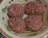 A picture of step 3 of Meat Doughnuts.