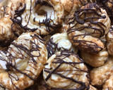 Foto del paso 8 de la receta: Corazón 💖 Milhojas con Profiteroles y Crema
