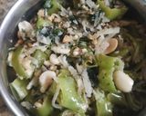 A picture of step 4 of Khamang mirchi.