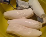Hình bước làm 1 của món Bánh tằm khoai mì cốt dừa