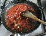 Foto del paso 6 de la receta: Pizza base de atún con pimientos morrones