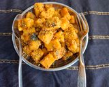 A picture of step 3 of Crunchy Dhokla.