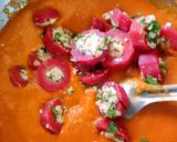 A picture of step 5 of Stuffed carrot sabji.