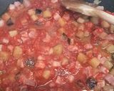A picture of step 2 of Spaghetti with aubergine and pancetta.