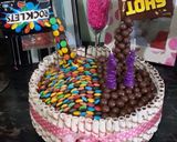 Foto del paso 6 de la receta: Torta de cumpleaños antigravedad