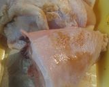 A picture of step 2 of Complete Failure Fried Barbecue Chicken.