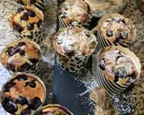 Une image de l'étape 10 de Muffins myrtilles 🫐🫐à ma façon 🫐🍒🍓🍇🍉🍋🍎.