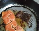 Foto langkah ke 4 dari resep Salmon Mentai Tanpa Oven/Torch.
