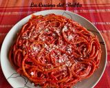 Foto del passaggio 8 della ricetta Pizza di Maccheroni con Barbabietola Rossa