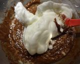 Une image de l'étape 7 de Gâteau chocolat au lait et cacahouètes grillées, salées.