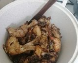 A picture of step 3 of Deep fry chicken.