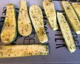 Une image de l'étape 3 de Courgettes blanches façon bruschetta.