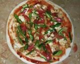 A picture of step 12 of Pizratha (pizza paratha).