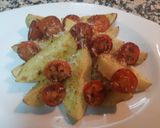 Foto del paso 5 de la receta Ensalada templada provenzal con vinagreta de grosella