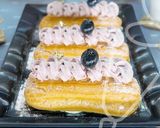 Foto langkah ke 4 dari resep Blueberry Elair.