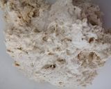 A picture of step 2 of Italian baked Panzrotti.