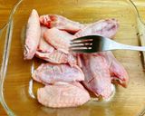 金沙雞翅的食譜步驟1照片