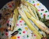 Nasi Hujan Panas Pelangi 🌈 / Rainbow rice 🌾 langkah memasak 4 foto