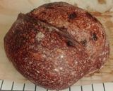 Foto langkah ke 20 dari resep Almond Double Chocolate Sourdough Bread (72%).