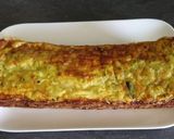 Une image de l'étape 3 de Quiche à la courgette sans pâte.