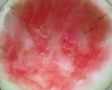A picture of step 2 of Watermelon Punch Bowl.