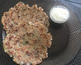 A picture of step 2 of Sindhi Koki.