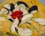 Foto langkah ke 4 dari resep 🐟 Gulai Ikan Bawal Kuah Santan + Terong 🍆 Anti Amis.
