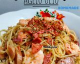Foto langkah ke 8 dari resep Spaghetti Aglio Olio Udang (madebyircia).