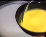 A picture of step 1 of Mango custard pudding.