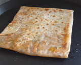 A picture of step 7 of Cheesechapati#themechallenge.