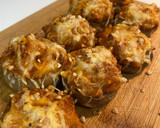 Foto del paso 6 de la receta: Champiñones rellenos de boloñesa y bechamel