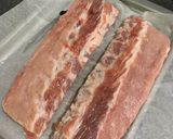 A picture of step 2 of Stove Top Pressure Cooker Baby Back Ribs — BBQ sauce.