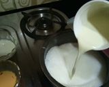 A picture of step 3 of Cashew Nuts Firni Ice-cream.
